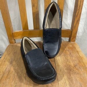Place Black Dress Loafers Size 4